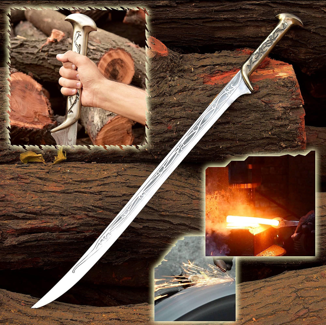 Sword Of Thranduil Elven King Replica