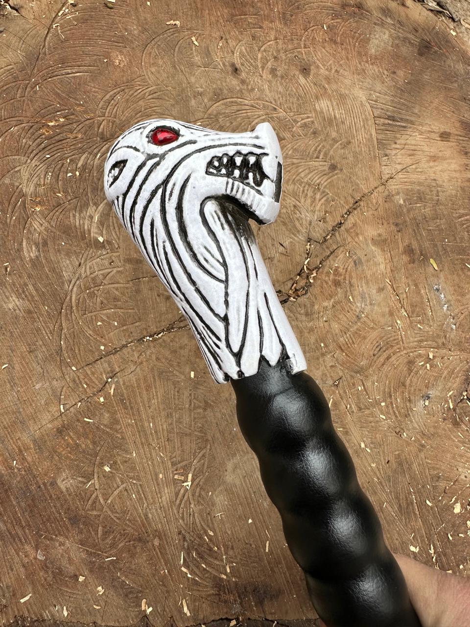 Game of Thrones Longclaw Sword Replica – Jon Snow Sword – Direwolf Pommel Medieval Sword – Fantasy Collectible Cosplay Prop