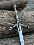 Scottish Claymore Sword – 42" Hand-Forged Highland Greatsword | Historical Two-Handed Scottish Sword Replica | Premium Collectible by Raptor Blades