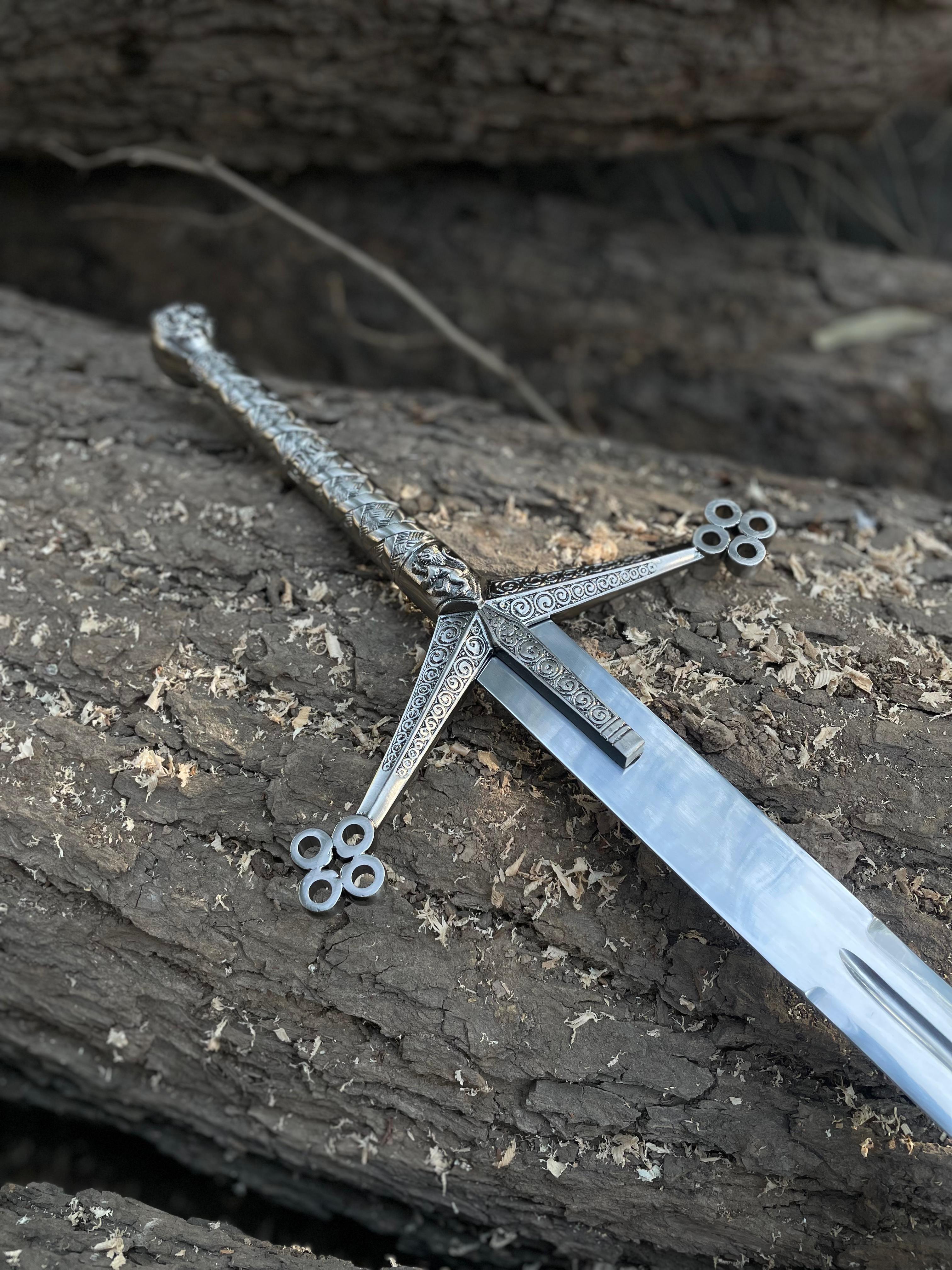 Scottish Claymore Sword – 42" Hand-Forged Highland Greatsword | Historical Two-Handed Scottish Sword Replica | Premium Collectible by Raptor Blades